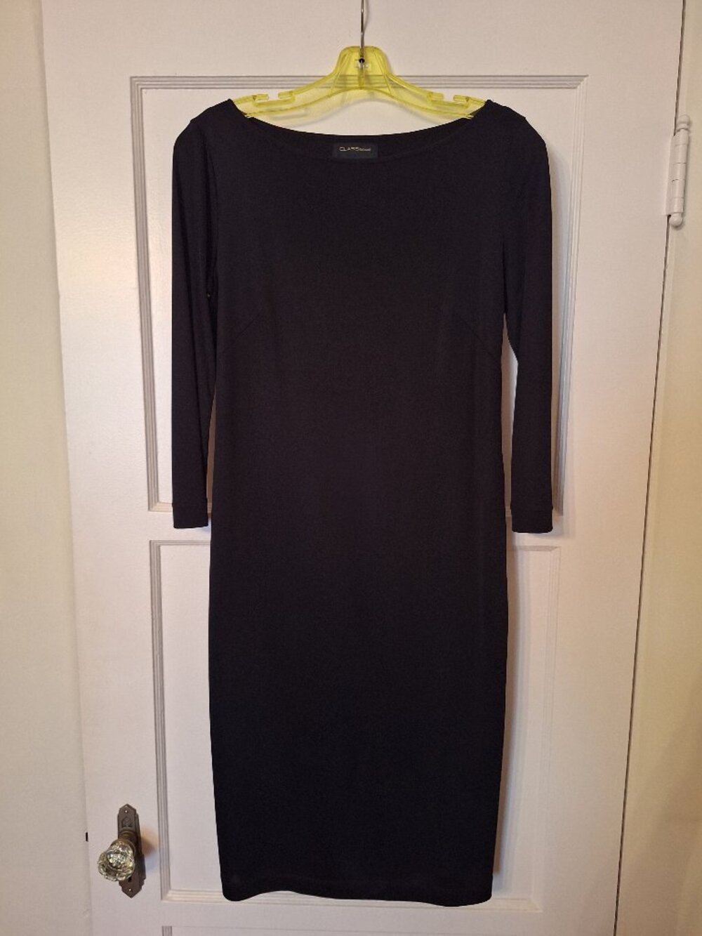 Black Gold and Red Cavalli dress